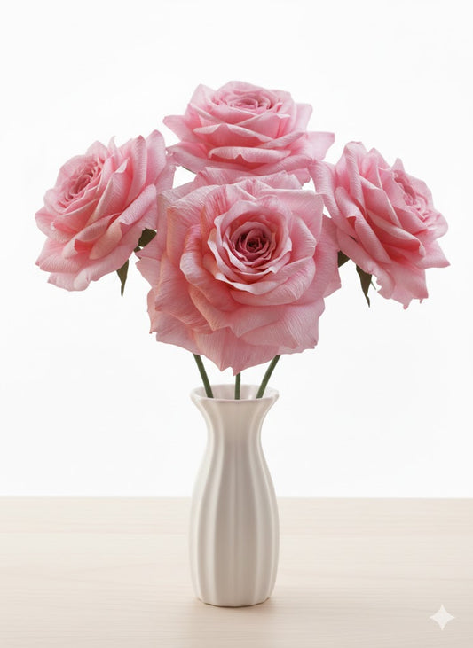 A Paper Rose Made with Love